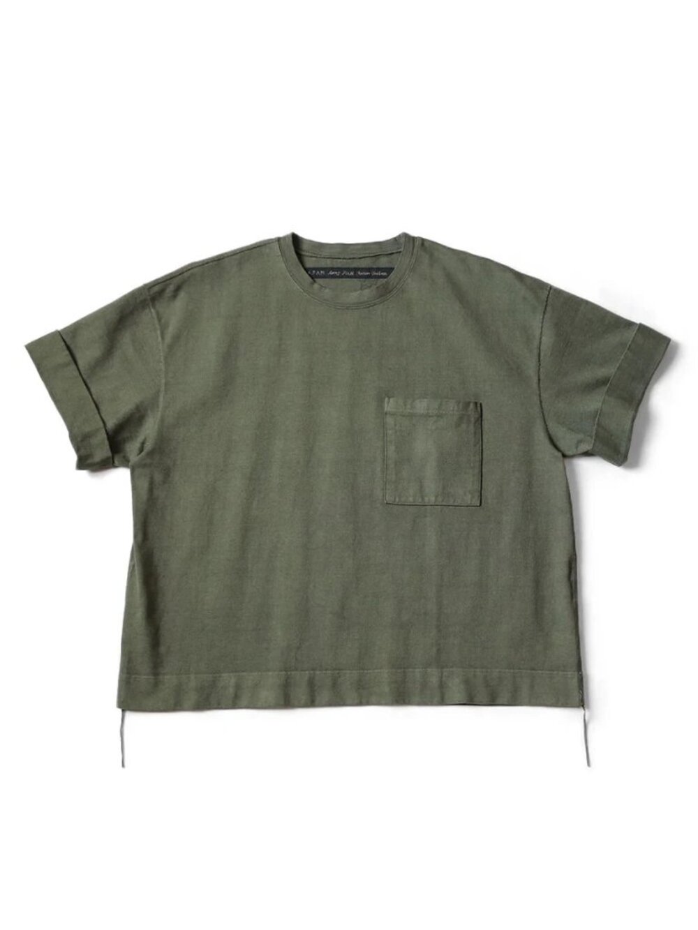Kapital Heavy Waffle High Density K.P.A.M. Beach Pack Pocket Tee Medium